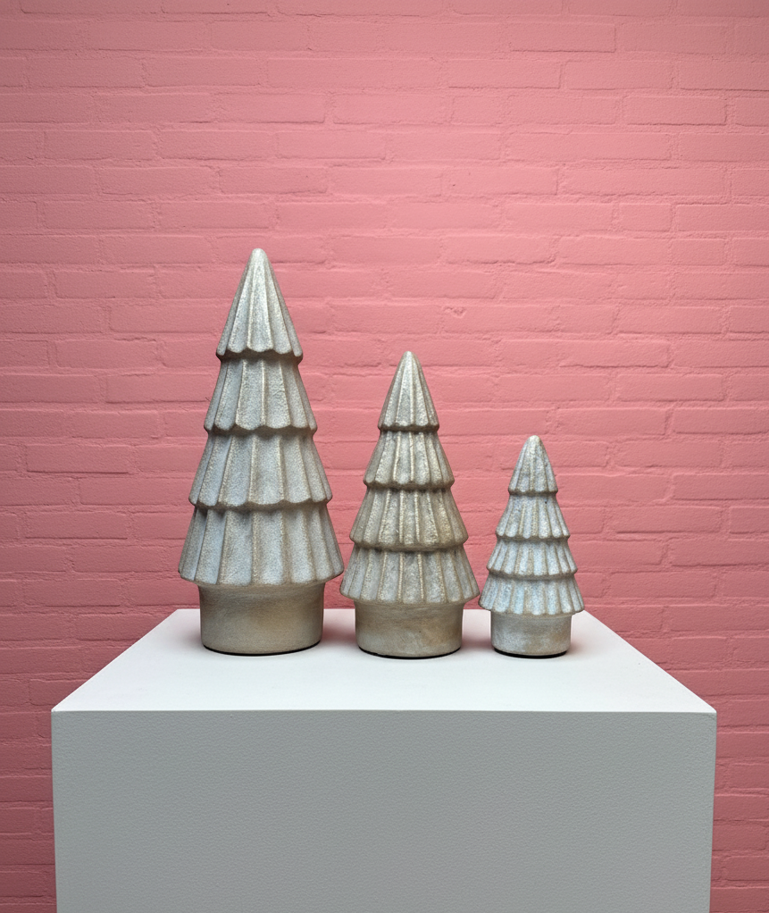Kerstboom Cement Beige